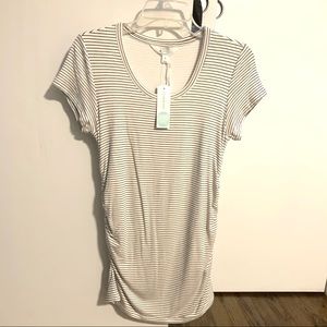 Striped Maternity Shirt